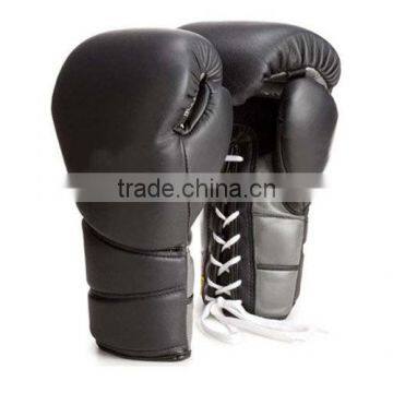 Leather professional boxing gloves