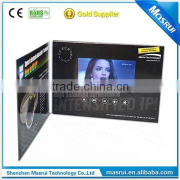 HD LCD Screen Video Brochure, Video Book, Video in Print