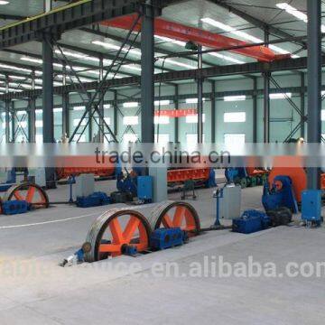 Cable making machine for aluminum conductor