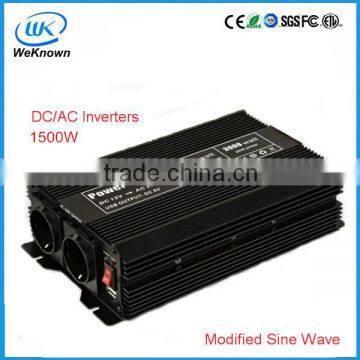 1500W DC to AC Power Inverter with USB