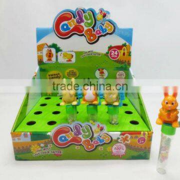 animals plastic toys in candy tube candy toys TE14030599