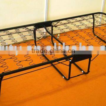 Folding Bed with wire spring base