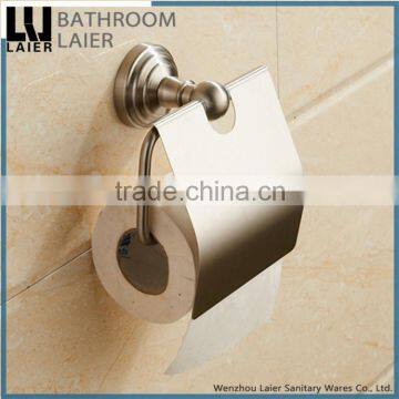 No.13133 Hot sale Modern Bathroom Stainless Steel Brush Nicked Wall-Mounted Bathroom Accessories Paper Roll Holder