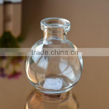 Wholesale round shaped glass perfume bottle stock