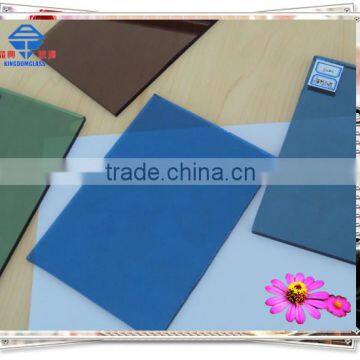 4-12mm coloured tinted reflective float glass /Dark Blue Reflective Glass,Blue Reflective Glass,Dark Blue Glass