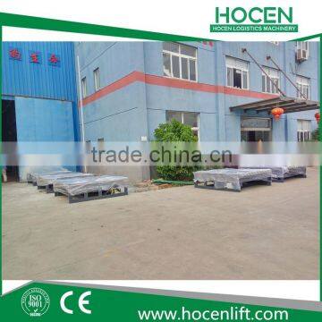 6-16Ton Steel Material Cargos Unloading Ramp Dock Leveler Hydraulic Electric Stationary Trailer Loading Ramp For Truck photo-3