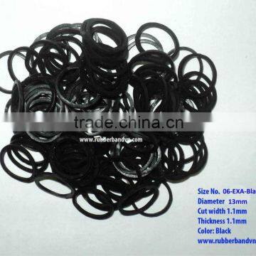 Rubber bands size 006 EX Black