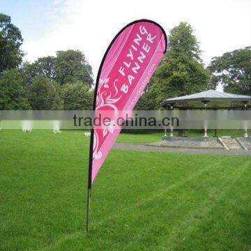 Top Quality Outdoor Advertising Promotional Wind Resistant Flag Banner