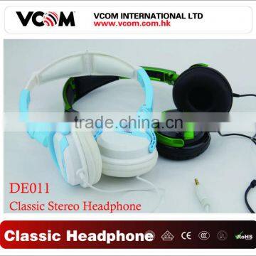 2013 new design Folding color cotton cover headphone