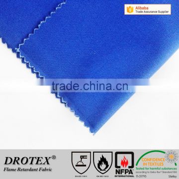 UL certificate 88% cotton 12% nylon FR NFPA2112 fireproof fabric