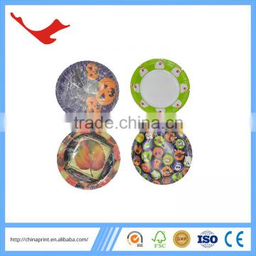 001 party decoration supply disposable paper plate sizes