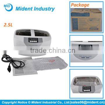 2.5L Stainless Steel Tank Ultrasonic Cleaning Machine Dental, Ultrasonic Cleaner