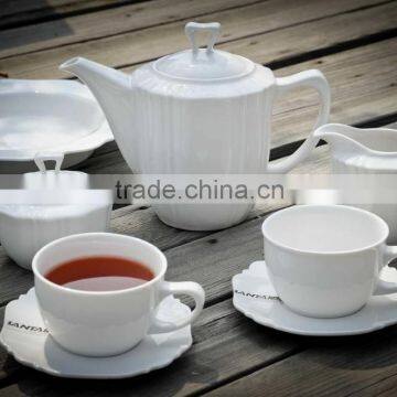 Cheap tea and coffee sets Grace tea ware for hotel ,restaurant and home