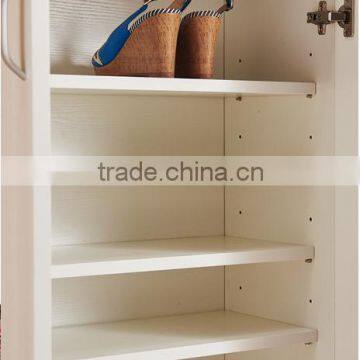 44 Europe Style Wooden Melamine Shoe Cabinet With Mirror for Sale