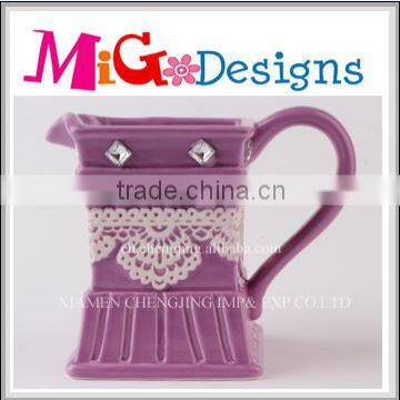 OEM Ceramic Customized Pitcher Wholesale Decor Wedding