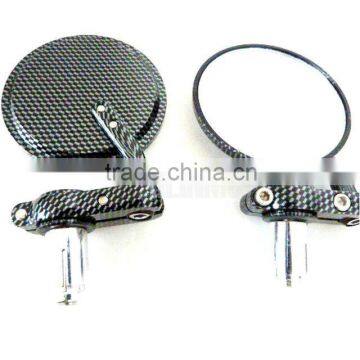 Universal Classic reversible mirror CNC round mini mirrors motorcycle rear view mirrors