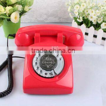 Vintage Style Classic Rotary Retro Telephone Landline Phone With Sim Card photo-2