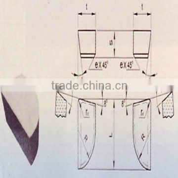 Hard alloy carbide inserts in china