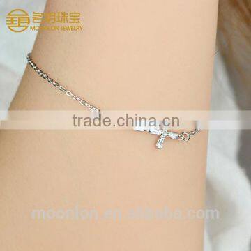 Wholesale 925 Sterling Silver Cubic Zirconia Bracelets, Wholesale Jewelry for Women Manufacturer photo-3