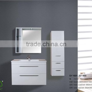 SY1601 2D-900. PVC BATHROOM VANITY CABINET MALEMINE BOARD