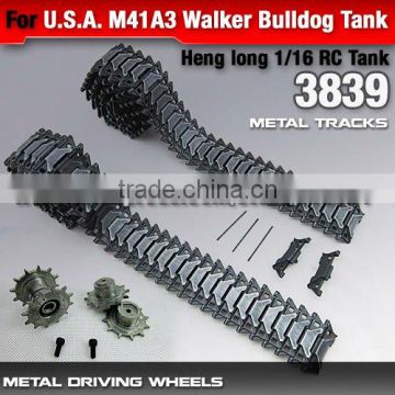 DWI dowellin accessories wholesale china Driving Wheels For Heng Long 1 16 RC Tank Metal Tracks (3839)