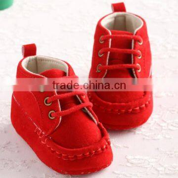 wholesale italian soft sole sheepskin leather fashion baby shoes