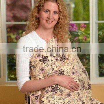 100% cotton plain simplicity breasfeeding baby colorful nursing cover
