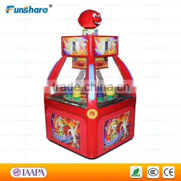 Funshare coin operated redemption ticket game machine indoor arcade lottery vending machine