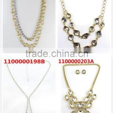 Newest Design 22k Gold Kundan Necklace Set