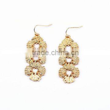 fashion 18k white gold plated earring