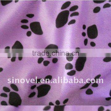 printed velvet fabric for furniture