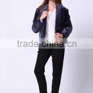 2016 PRETTY STEPS Winter Collections New Fashion Fur Women's Winter Over Coat photo-5