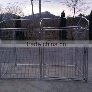 Factory Price Chain Link Dog Kennel/iron Dog Kennel Outdoor/for Run photo-3