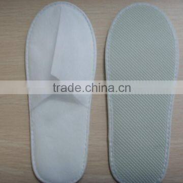 Wholesale Custom White Nonwoven Disposable Hotel Slipper