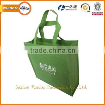 wholesale printing green non woven bag