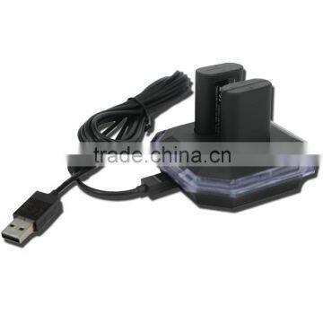 Dropshipping Play And Charge Kit- Dual Battery Charger Dock + Rechargeable Batteries For XBOX One photo-3