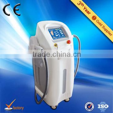 Clinic Vertical 3 In 1 Diode Laser Ipl With Double TEC Cooling Salon