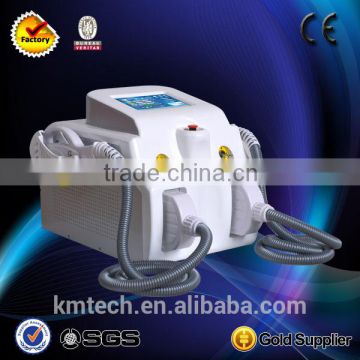 2016 hot sale! Ipl + e-light+ SHR 3 in 1 Hair removal machine on market market /hair laser removal shr rf