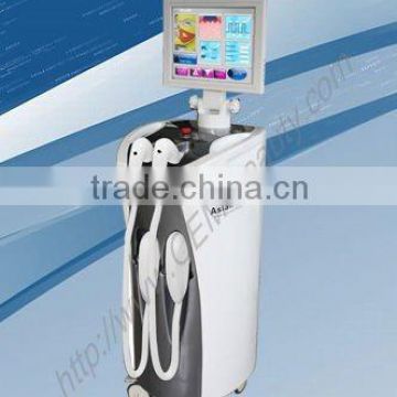 2011 New generation factory supply IPL&808nm Diode La OEM CE approved 2 in 1 beauty machine for hair removal&skin rejuvenation