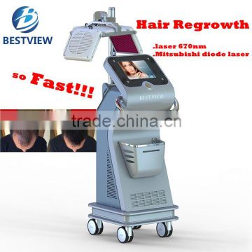 The Best in china laser hair regrowth machine with new Mitsubishi Diodes