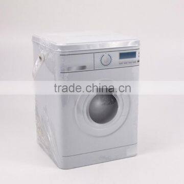 Laundry Machine Shaped washing Powder Tin Container Metal Storage Box photo-2