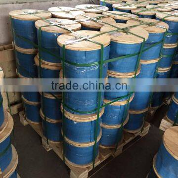 Manufaturer Galvanized Steel Wire Rope 7*19+ FC galvanized wire rope