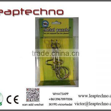 Metal Puzzle Ring Metal Wire Puzzle photo-2