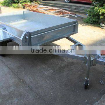 Top 1 Quality Hot Dipped Galvanized 8x5ft Fully Welded Stronger Box Trailer