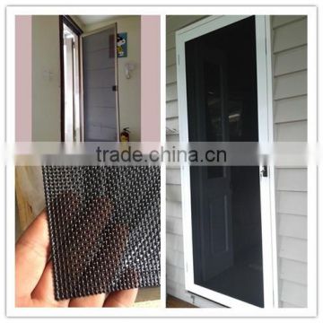 powder coated stainless steel security window screen French door screen