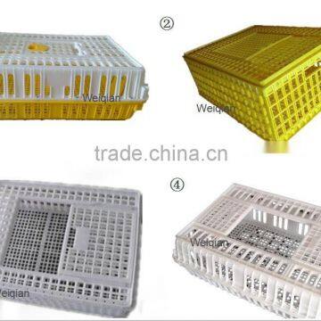 Good quality plastic poultry quail pigeon transportation cage for sale