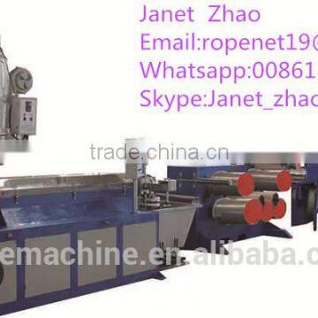 agricultural pp danline extruder flat yarn extrusion line Janet:ropenet19@ropeking.com