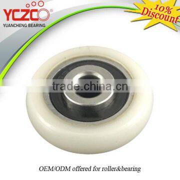 698zz ball bearing glass shower door wheel