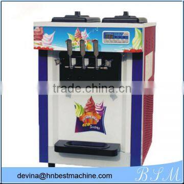 New Type With 2+1 Mixed Flavors Softy Ice Cream Machine photo-3