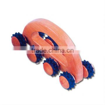 hand held wooden roller massager